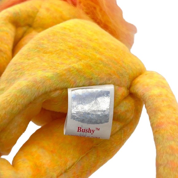 Ty Beanie Baby Babies 2000 Bushy The Lion with Colorful Mane RETIRED - Picture 9 of 10